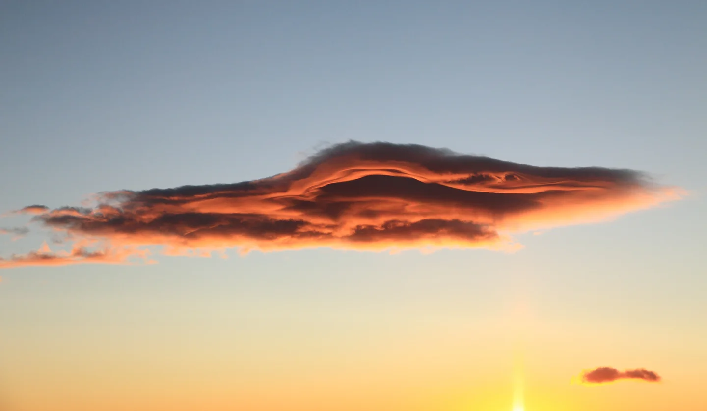 UFO over Kverkfjoll