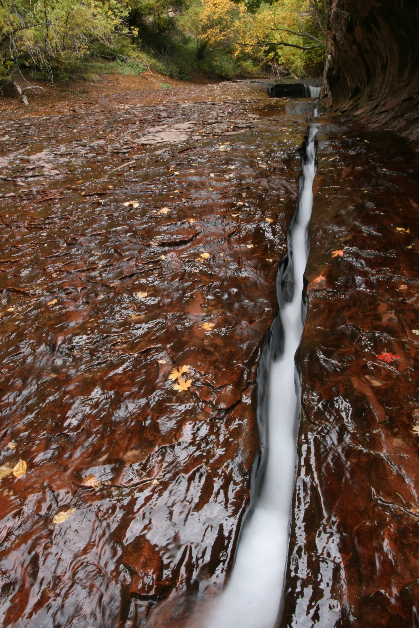 Rock Crack Cascade