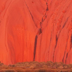 Uluru sunset
