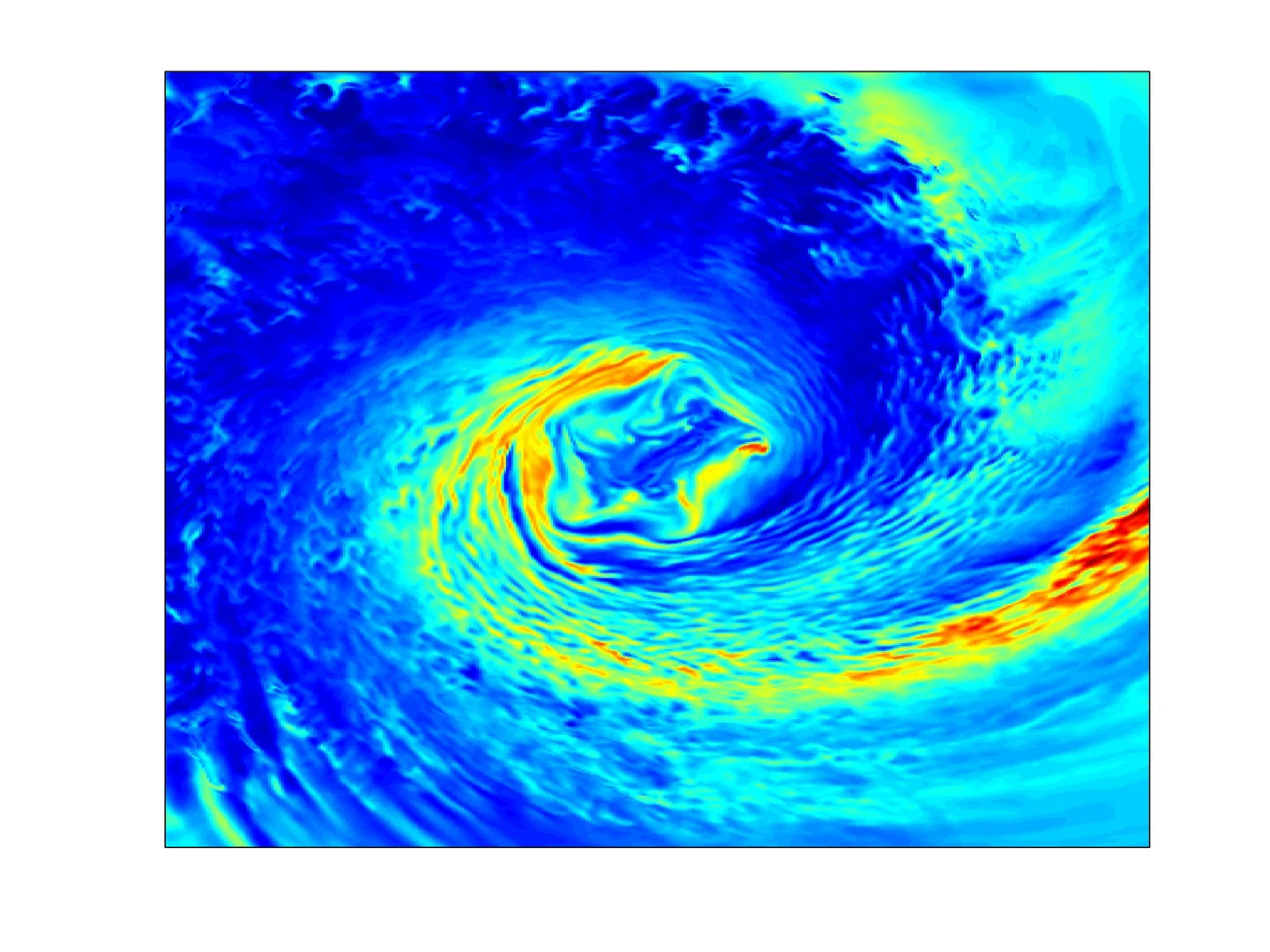 Aerosols over hurricane Irene