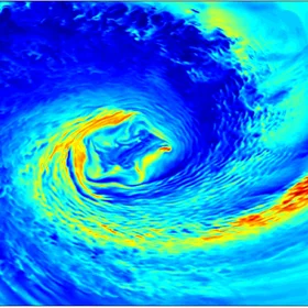 Aerosols over hurricane Irene