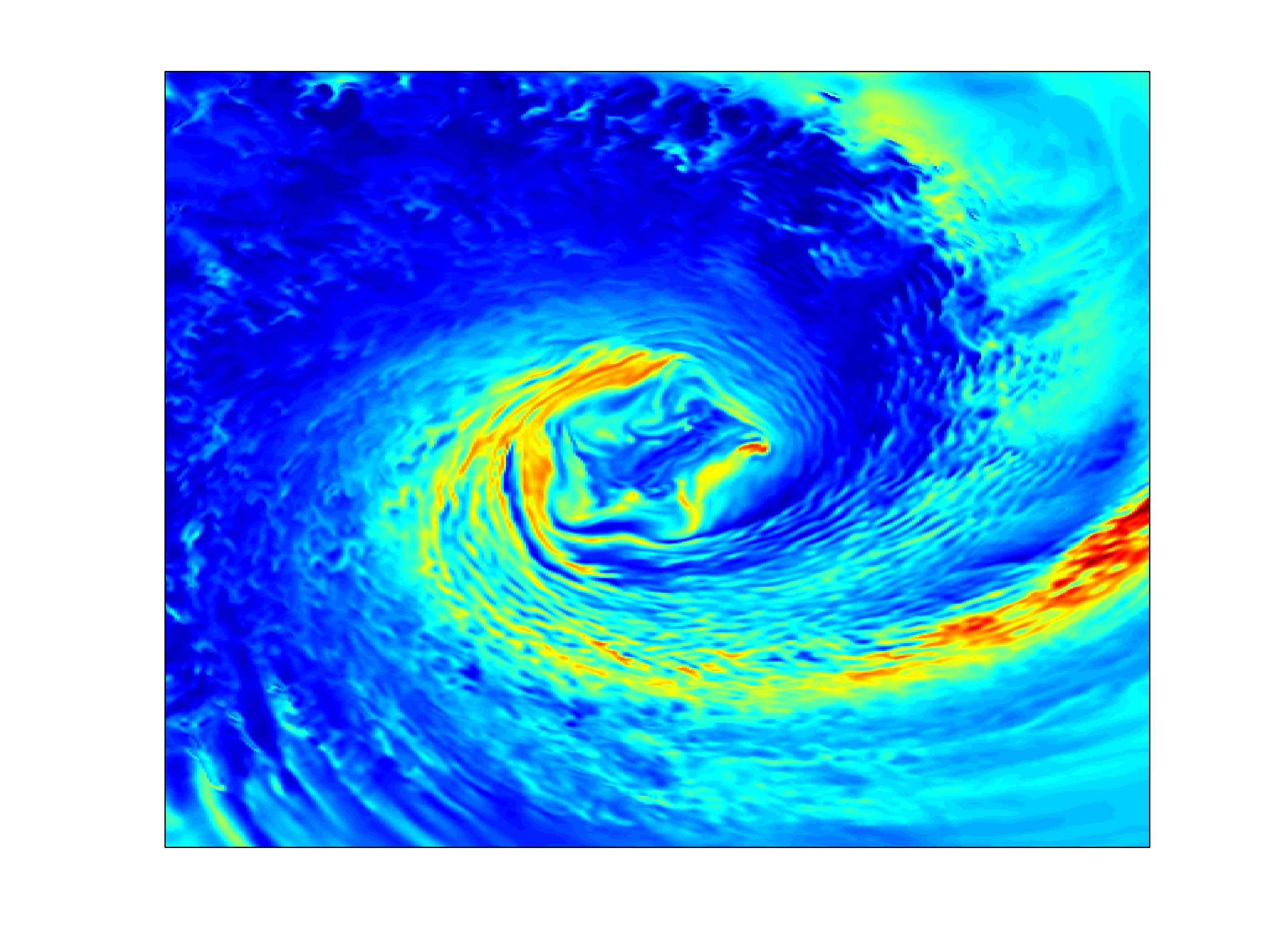 Aerosols over hurricane Irene