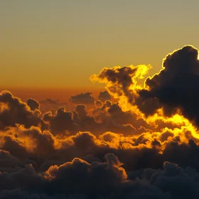 Top of clouds