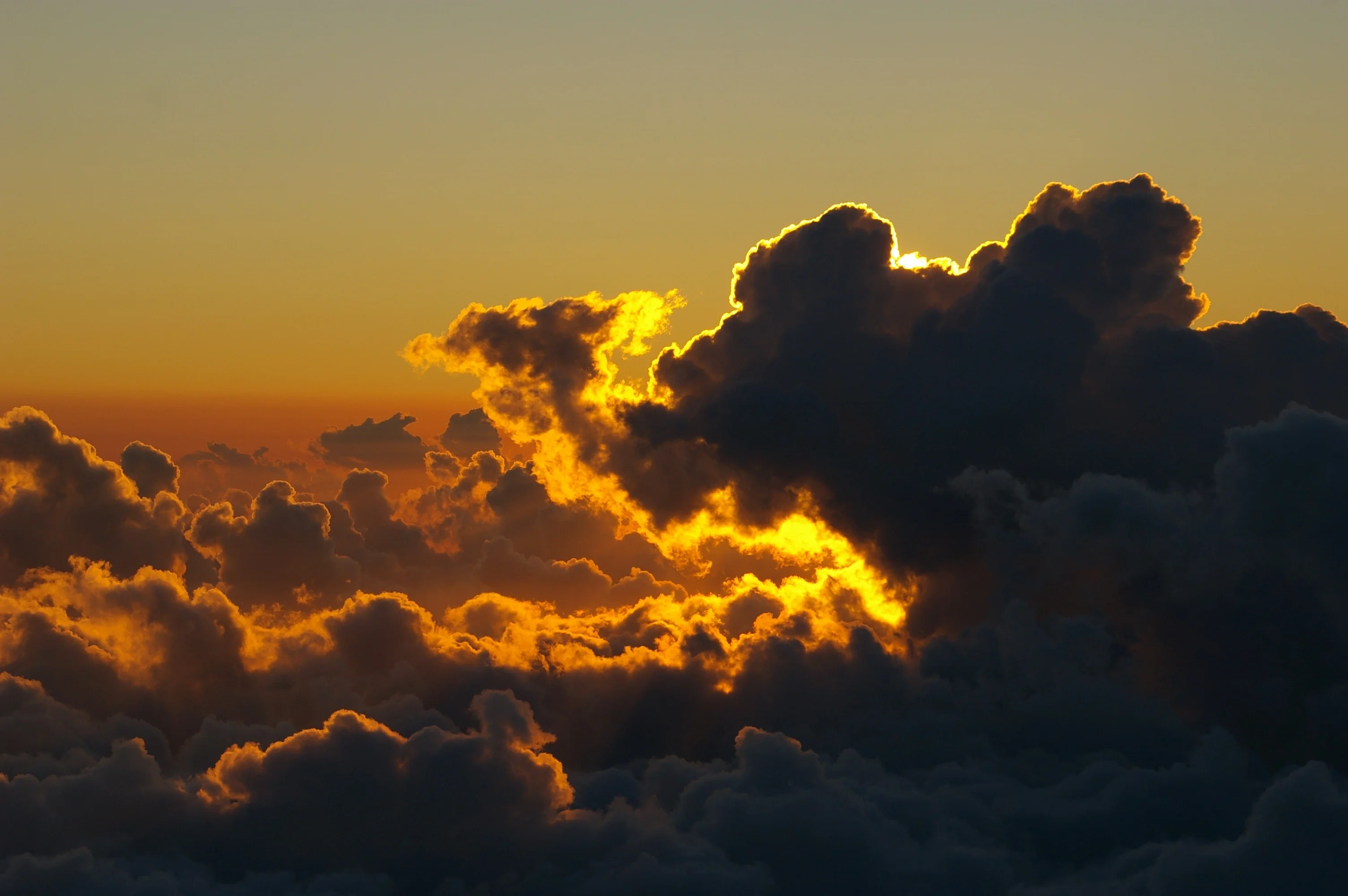 Top of clouds