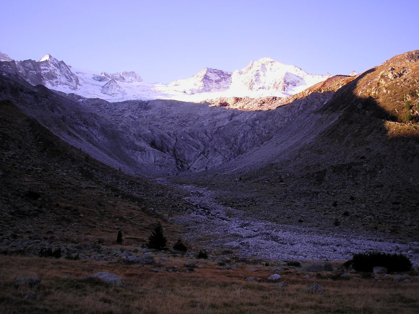 Shaped by glacier