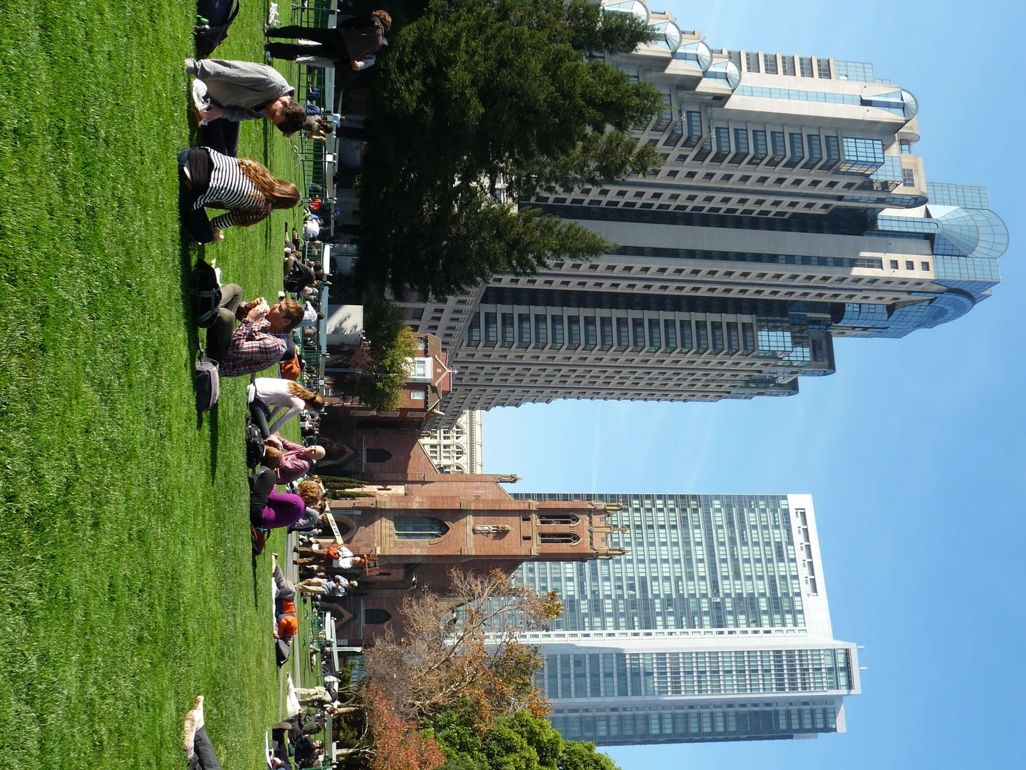 Lunch break during AGU Fall Meeting 2011