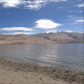 A minute view of Tso Moriri lake, India