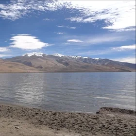 A minute view of Tso Moriri lake, India