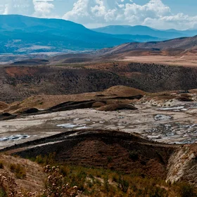 Mud Volcano " Gaynarja "
