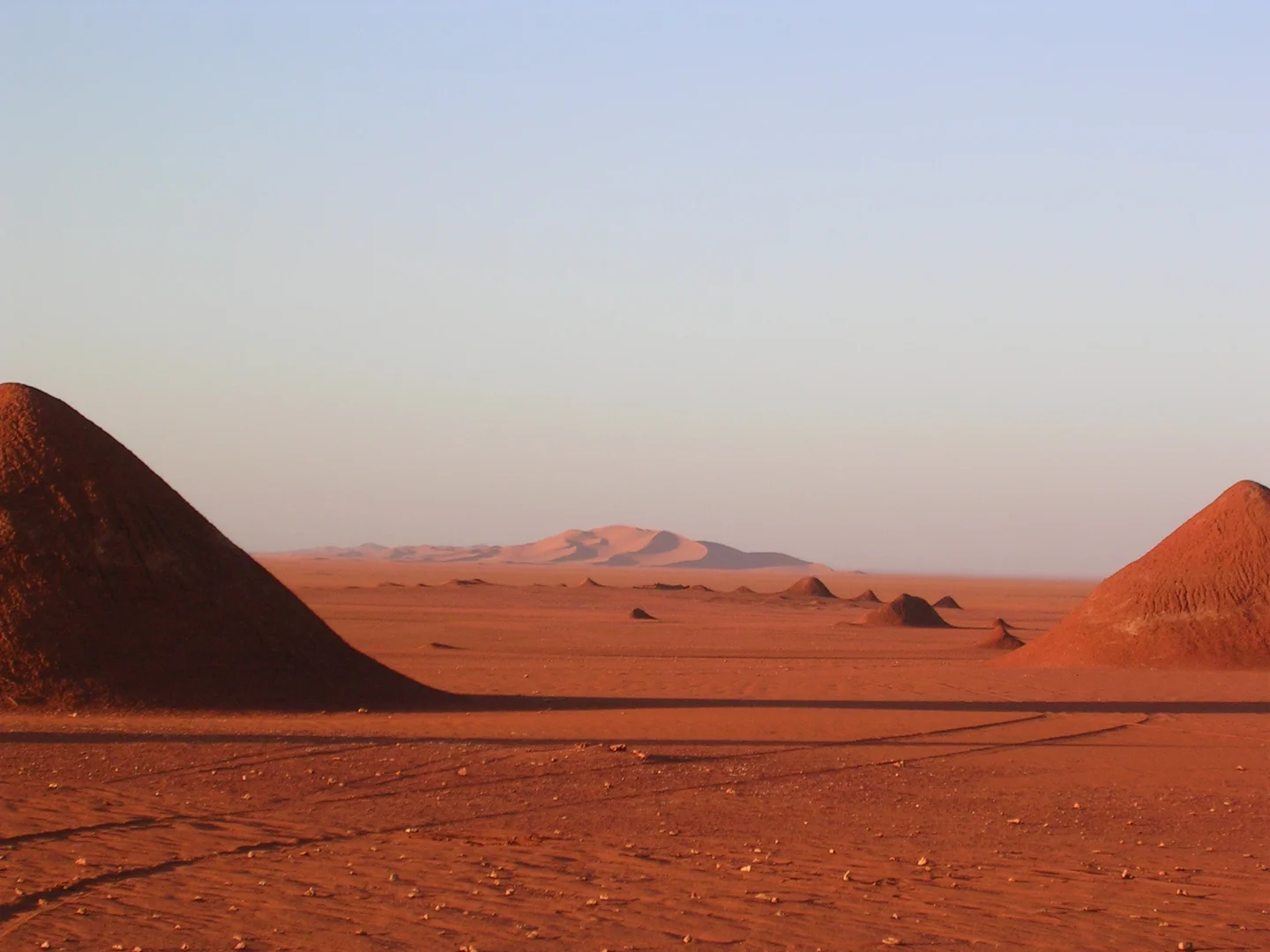 Red Pyramids