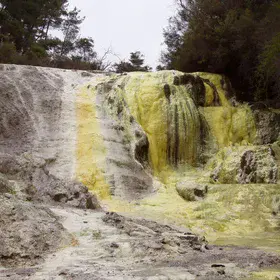 Yellow Waterfall