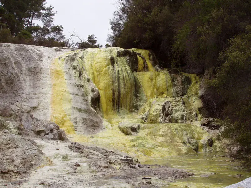 Yellow Waterfall