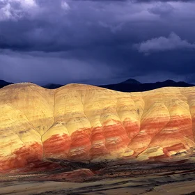 Painted Hills after a storm