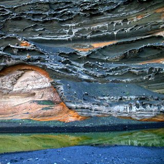 Colourful hydrovolcanism
