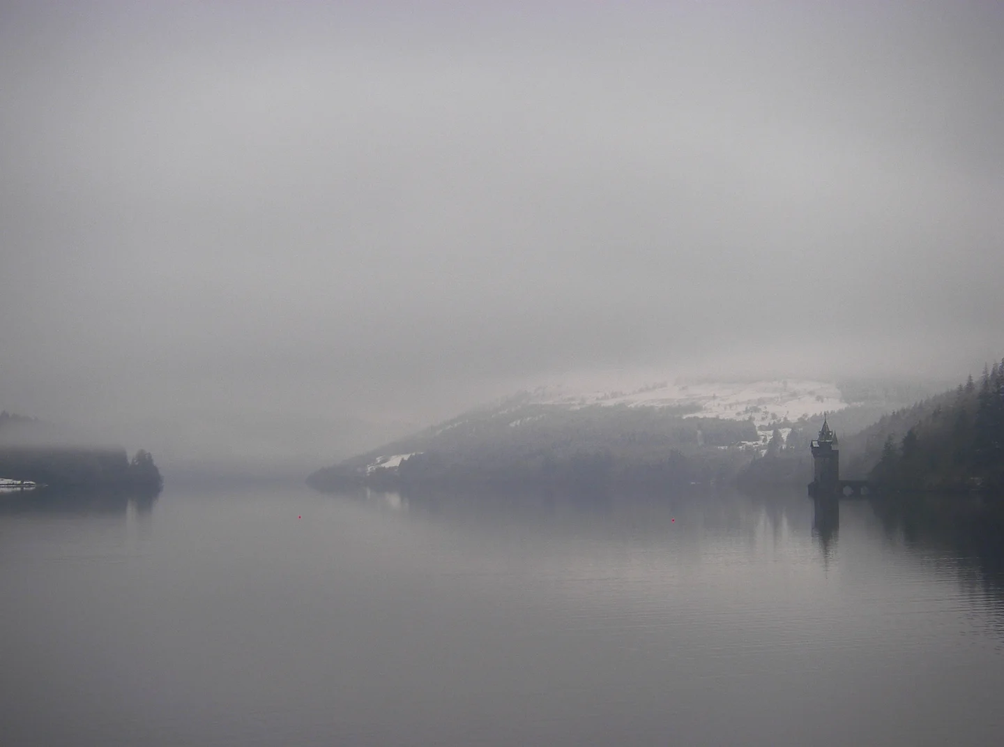 Towers in the mist