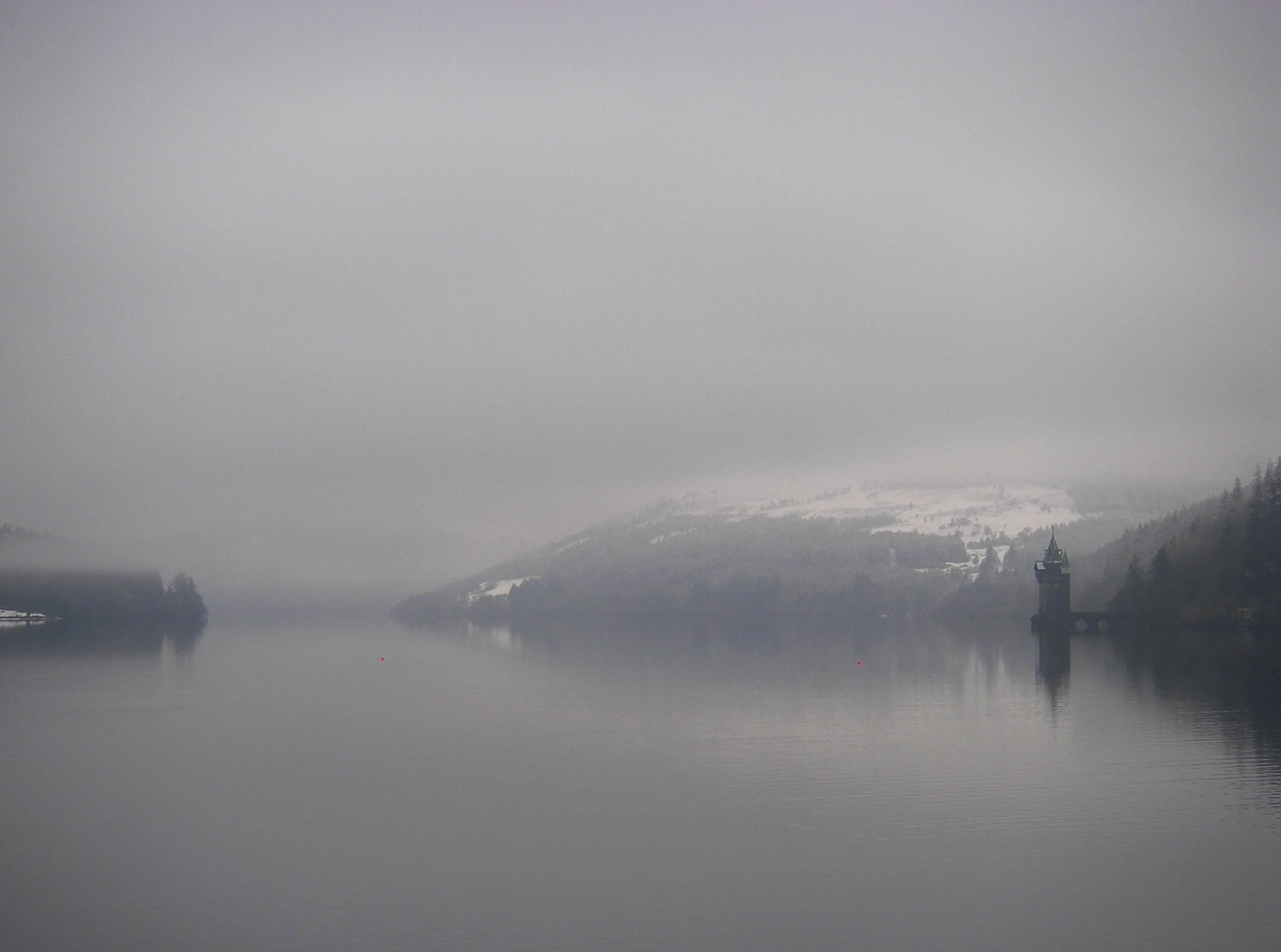 Towers in the mist