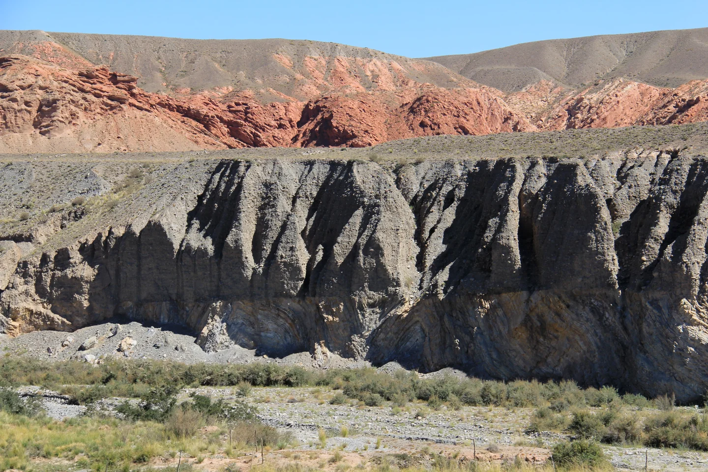 Unconfirmity in Tienshan Mountains