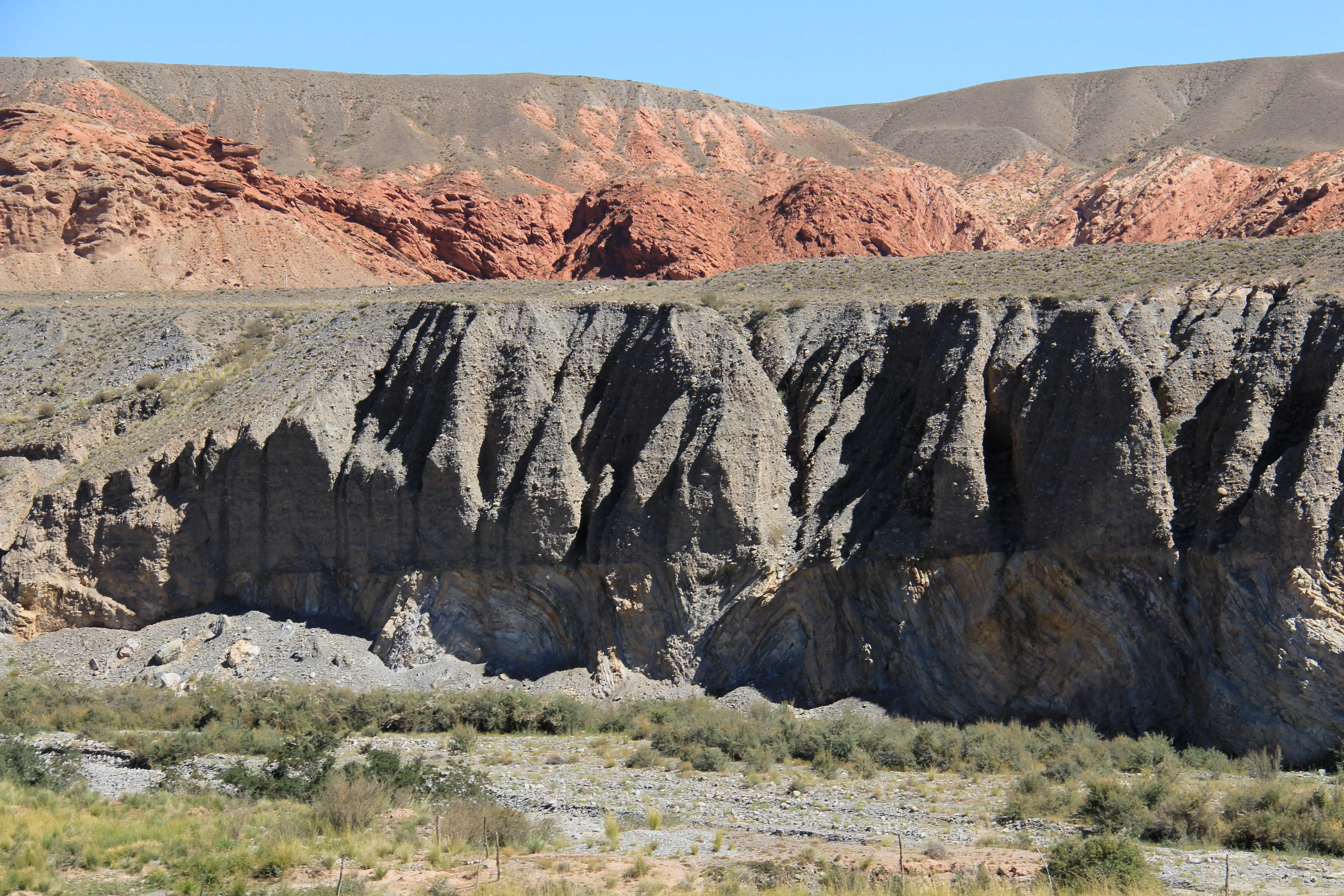 Unconfirmity in Tienshan Mountains