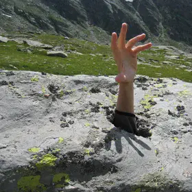 The trapped creature