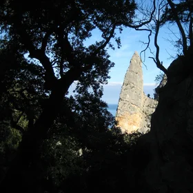 Cala Goloritze pinnacle