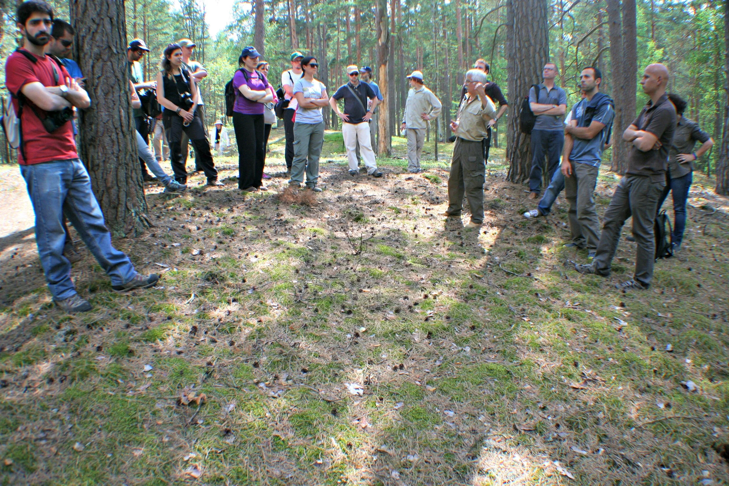 Field trip to Dzukija National Park (Lithuania) during FESP4