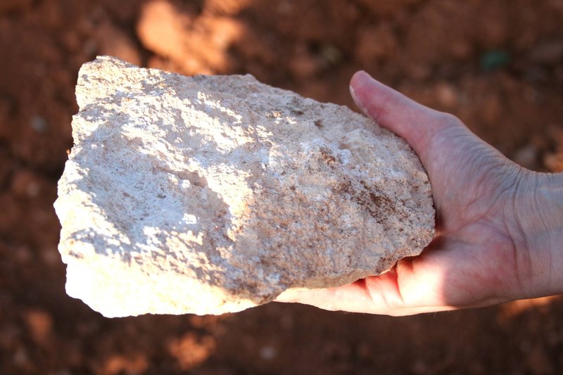 Not a rock fragment!