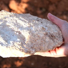 Not a rock fragment!
