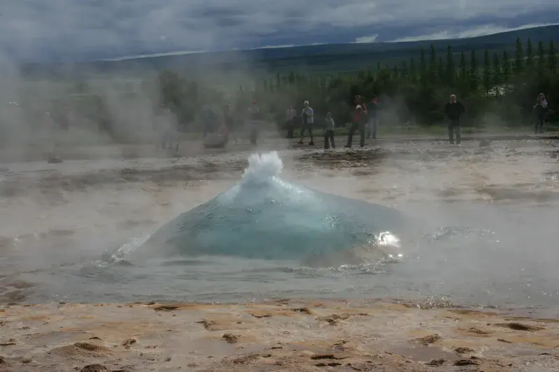 Strokkur eruption