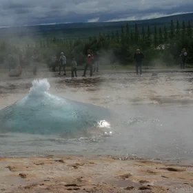 Strokkur eruption
