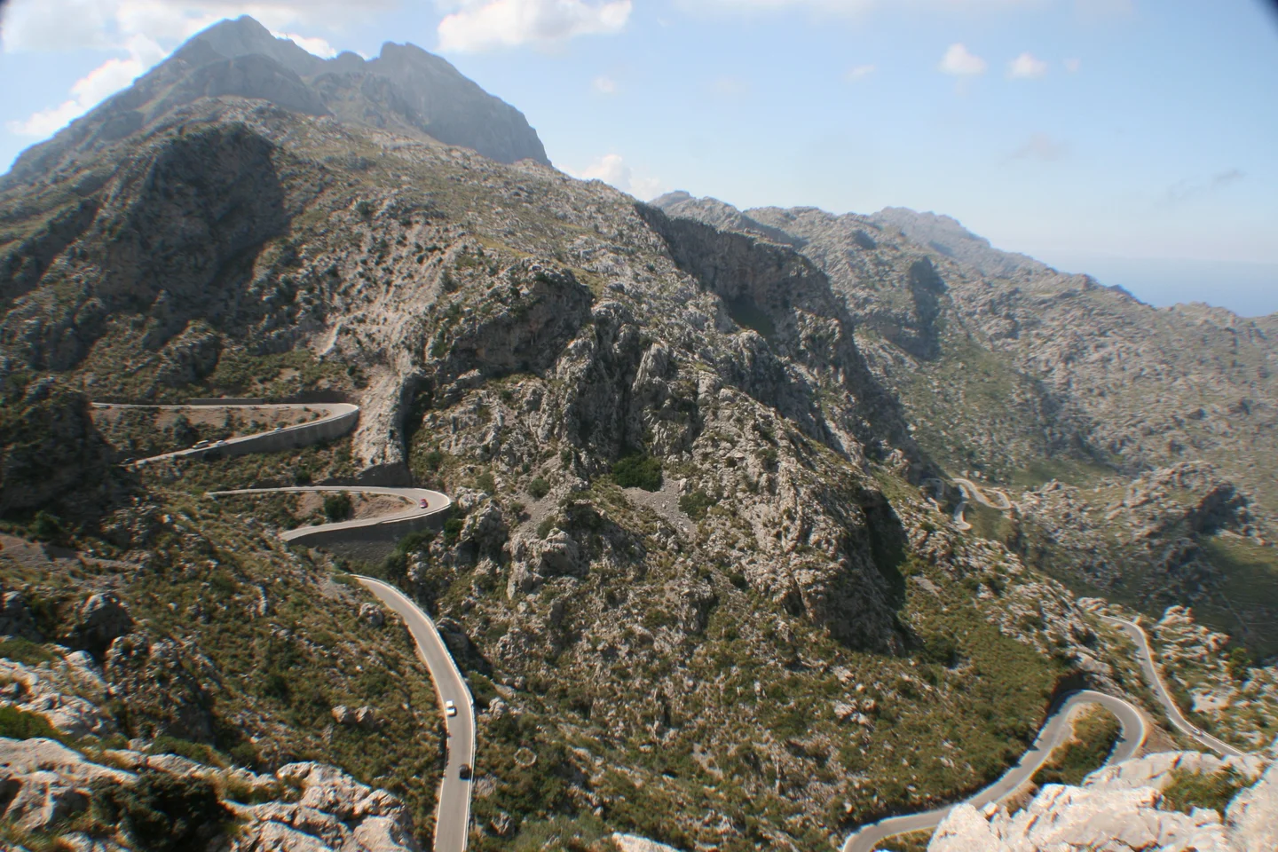 Karstic relief in Tramuntana mountains, Mallorca (Spain)