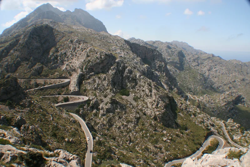 Karstic relief in Tramuntana mountains, Mallorca (Spain)