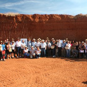 Participants in the 29th Meeting of the Spanish Soil Science Society, Mallorca, Spain, 2013