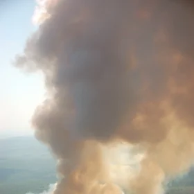 Taïga burning near Krasnoiarsk