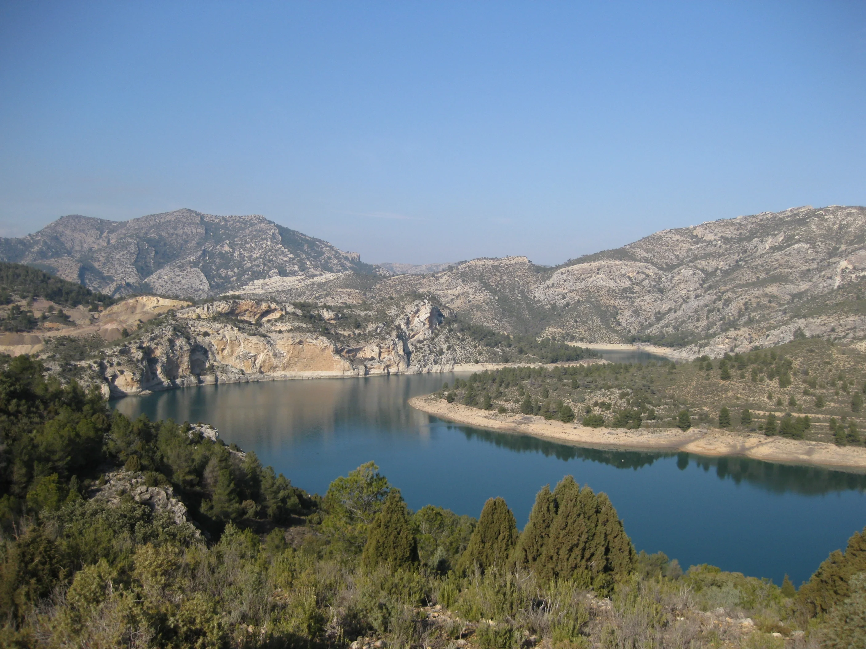 Calanda water reservoir