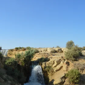 Wadi Al Rayan waterfalls