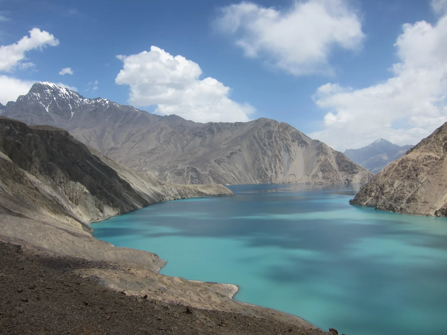 Sarez lake, born by the earthquake