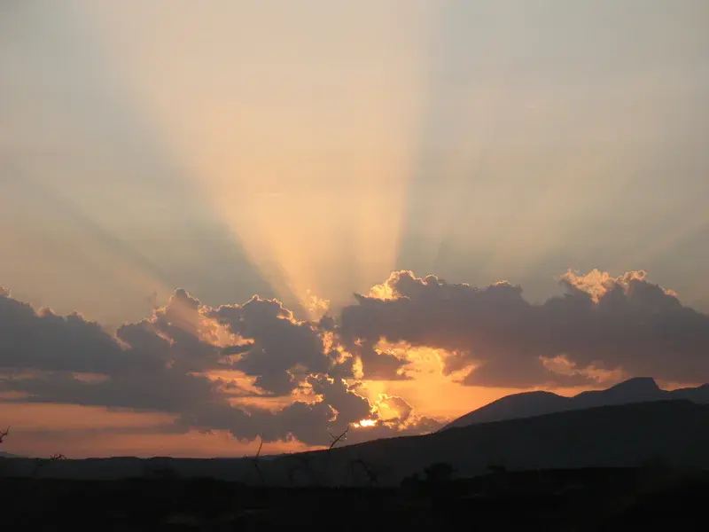 Afar sunrise in the Dabbahu rift segment