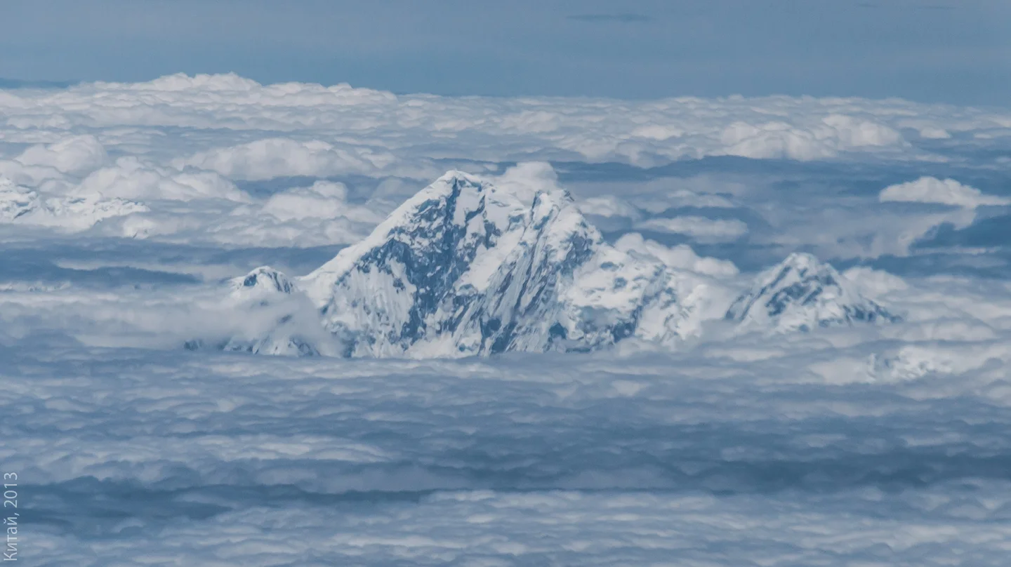 Tibet from plane