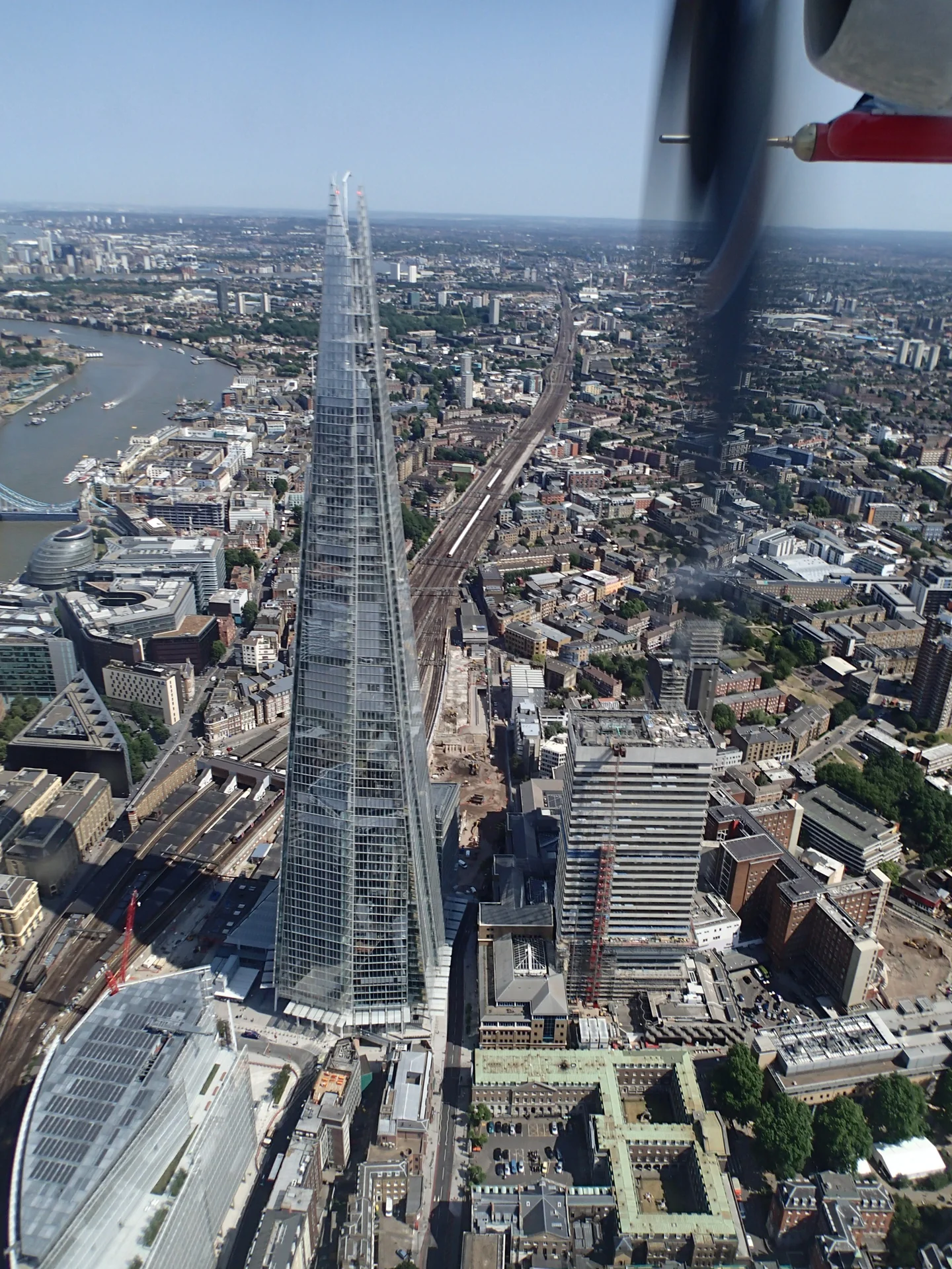 A Birds eye view of London