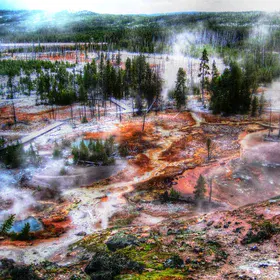 Artists' Paintpots of Yellowstone