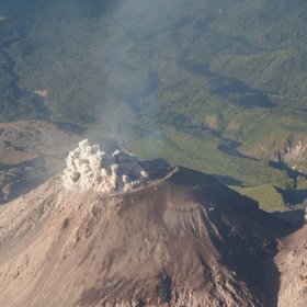 Vulcanian Eruption of Santiaguito, Guatemala (1)