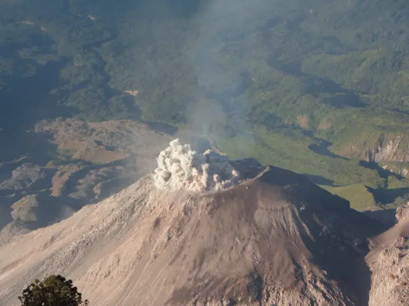 Vulcanian Eruption of Santiaguito, Guatemala (1)