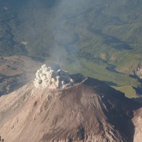 Vulcanian Eruption of Santiaguito, Guatemala (1)