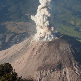 Vulcanian Eruption of Santiaguito, Guatemala (2)