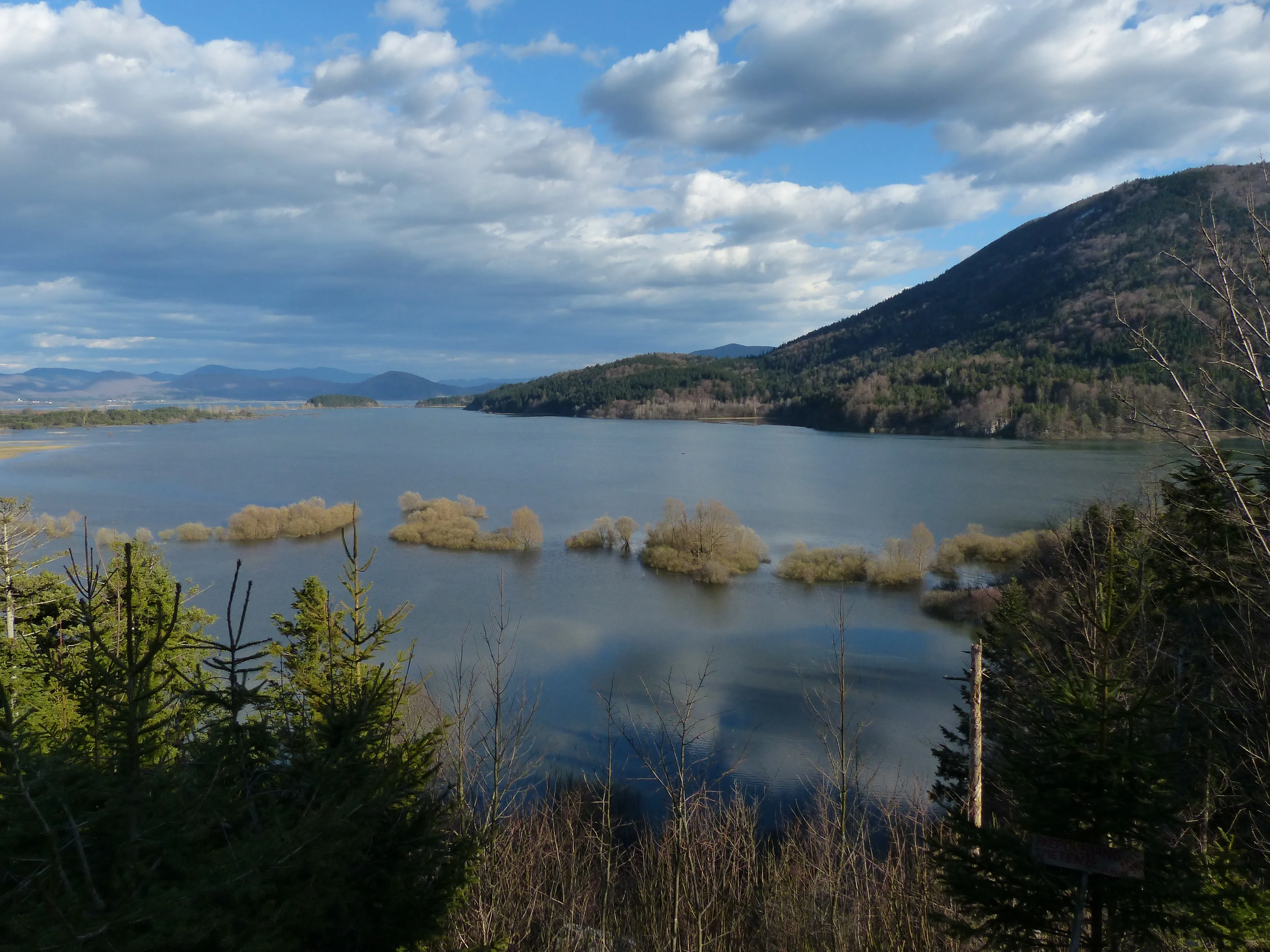 Flood on the Cerknica intermittent lake