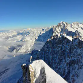 from Aiguille du Midi