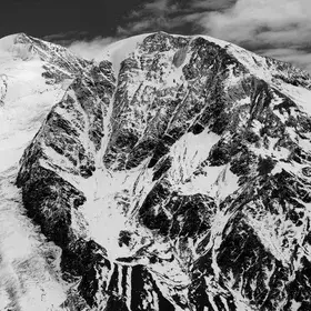 Cevedale glacier