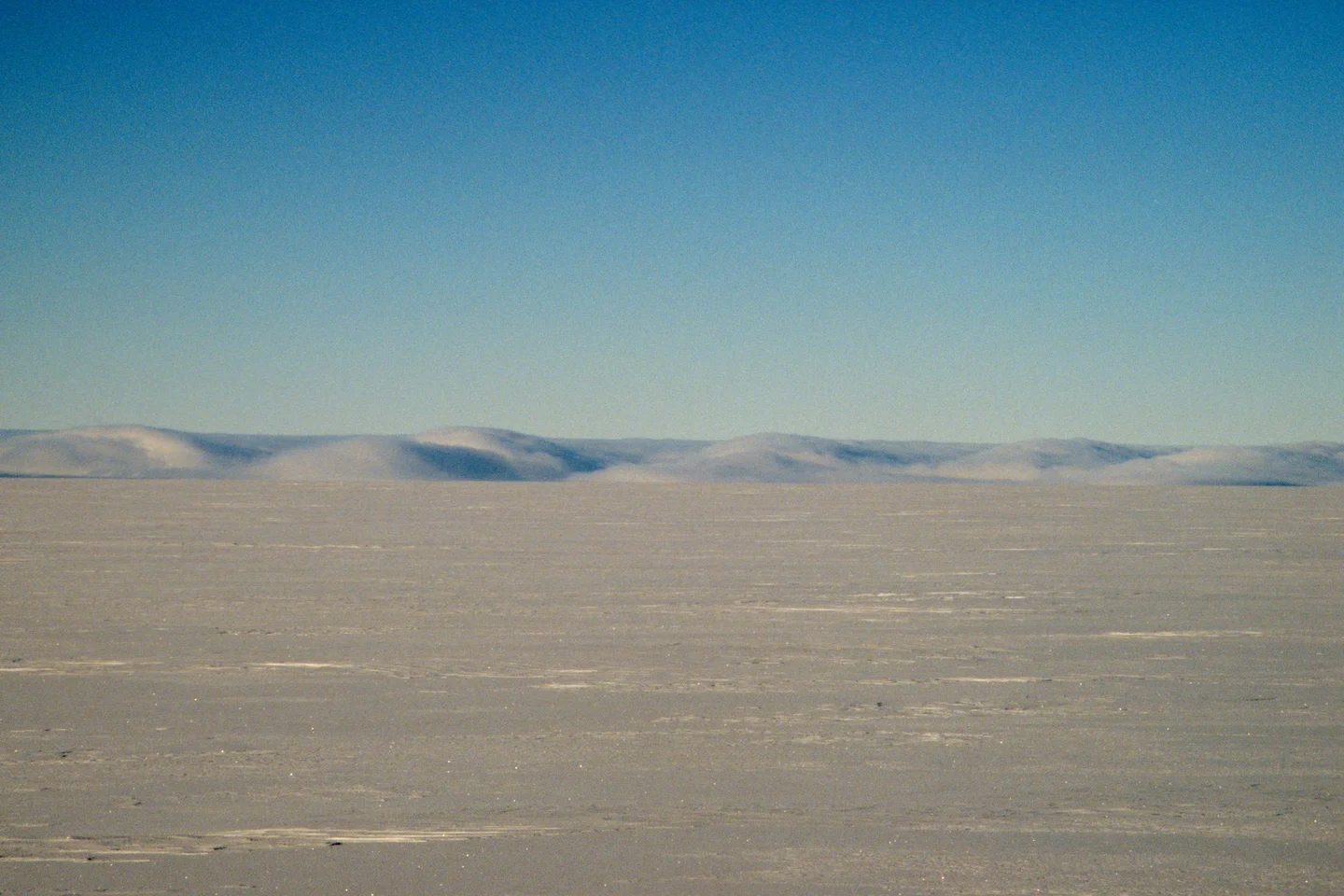 Wavy clouds from top