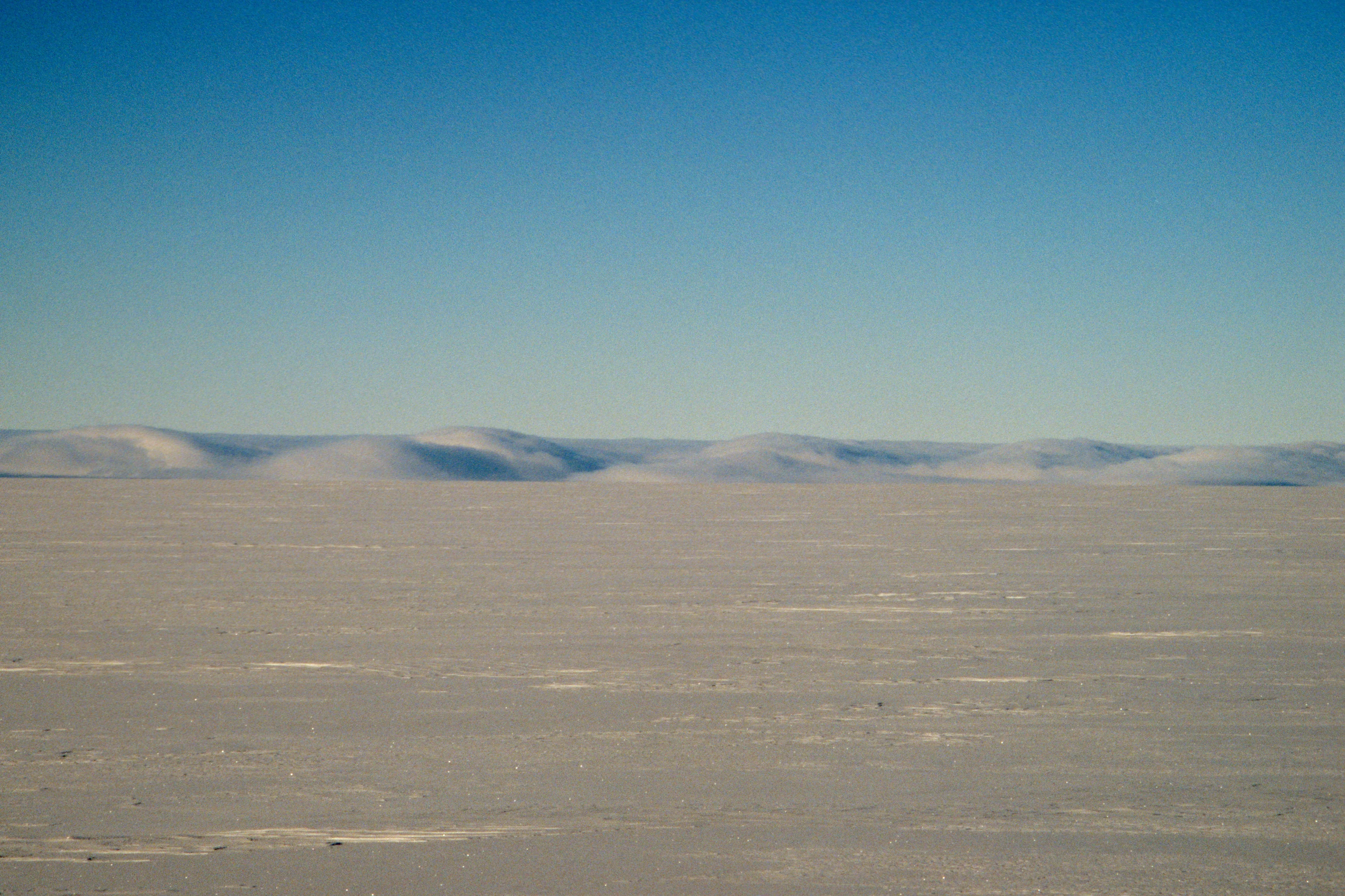 Wavy clouds from top