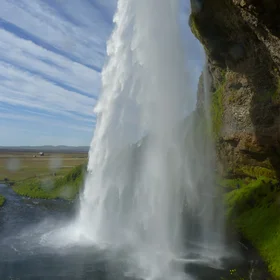 Waterfall in Iceland